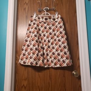 Retrolicious Owls Skater Skirt